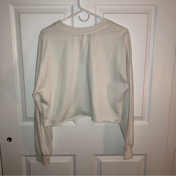 Bershka “Cosmic Youth” Cropped Sweatshirt - Picture 4 of 6